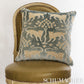 Purchase So8008004 | Woodland Leopard Velvet Pillow, Mineral - Schumacher Pillows