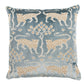 Purchase So8008004 | Woodland Leopard Velvet Pillow, Mineral - Schumacher Pillows