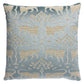 Purchase So8008006 | Woodland Leopard Velvet Pillow, Mineral - Schumacher Pillows