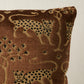 Purchase So8008304 | Woodland Leopard Velvet Pillow, Sepia - Schumacher Pillows