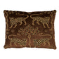 Purchase So8008312 | Woodland Leopard Velvet Pillow, Sepia - Schumacher Pillows