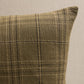 Purchase So8030407 | Nils Plaid Linen Pillow, Lichen - Schumacher Pillows