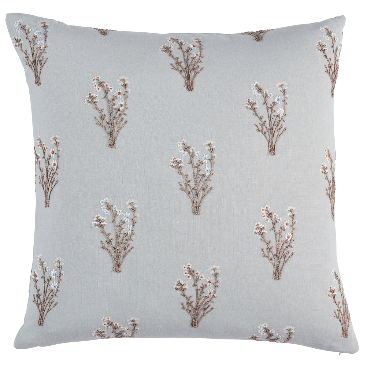Purchase So8040006 | Stora Embroidery Pillow, Mineral - Schumacher Pillows