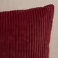 Purchase So8045704 | Wyatt Corduroy Pillow, Merlot - Schumacher Pillows