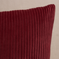 Purchase So8045705 | Wyatt Corduroy Pillow, Merlot - Schumacher Pillows