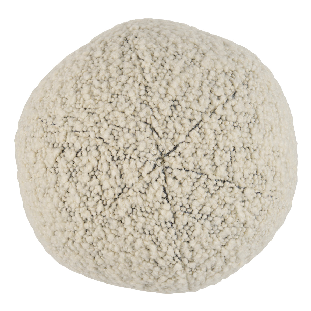 Purchase So8053001 | Margarete Sphere Pillow, Ivory On Charcoal - Schumacher Pillows