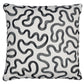 Purchase So8079104 | Riley Pillow, Black On Ivory - Schumacher Pillows