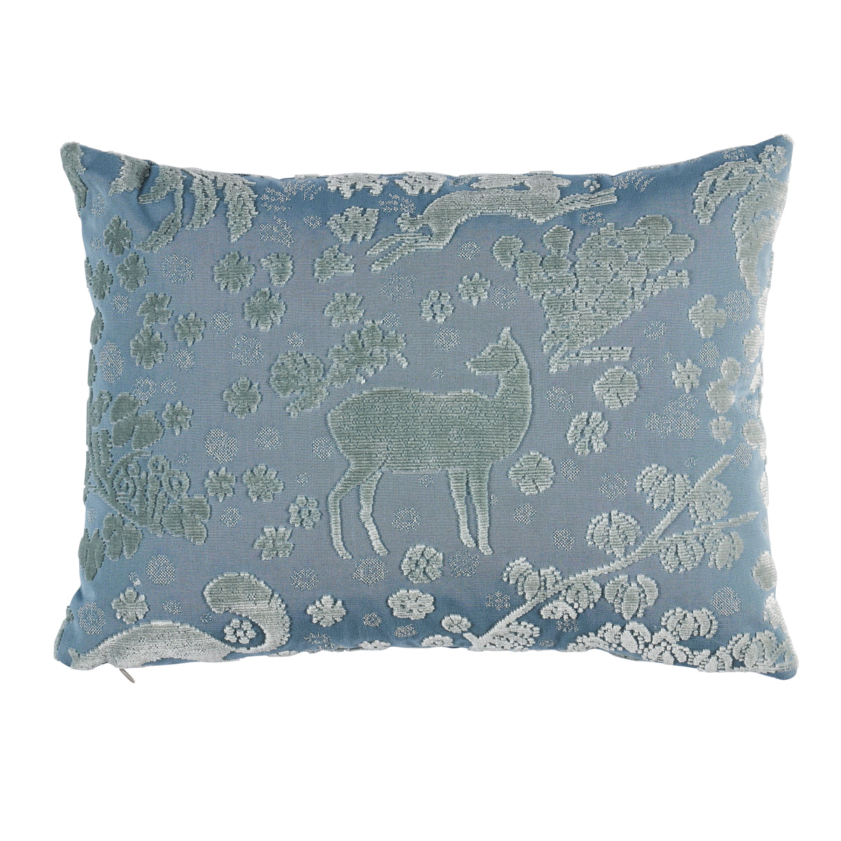Purchase So8131011 | Arbor Forest Pillow, Slate Blue - Schumacher Pillows