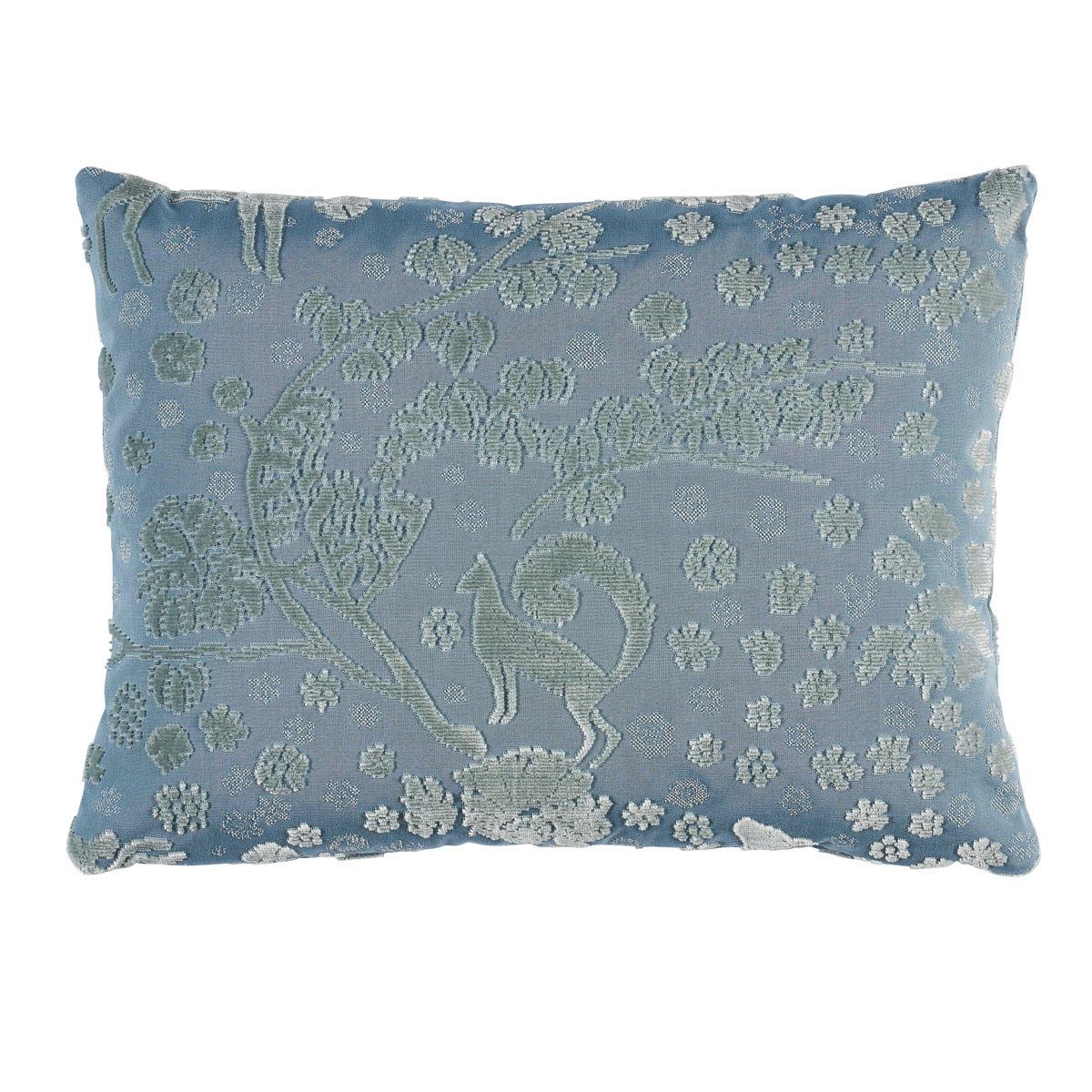 Purchase So8131012 | Arbor Forest Pillow, Slate Blue - Schumacher Pillows