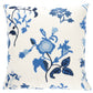 Purchase So814310302 | Raleigh Crewel Embroidery Pillow C, Cornflower - Schumacher Pillows