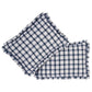 Purchase So8145113 | Crawford Check Pillow, Indigo - Schumacher Pillows