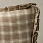 Purchase So8145314 | Crawford Check Pillow, Flax - Schumacher Pillows