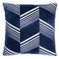 Purchase So8157106 | Jessie Cut Velvet Pillow, Navy On White - Schumacher Pillows