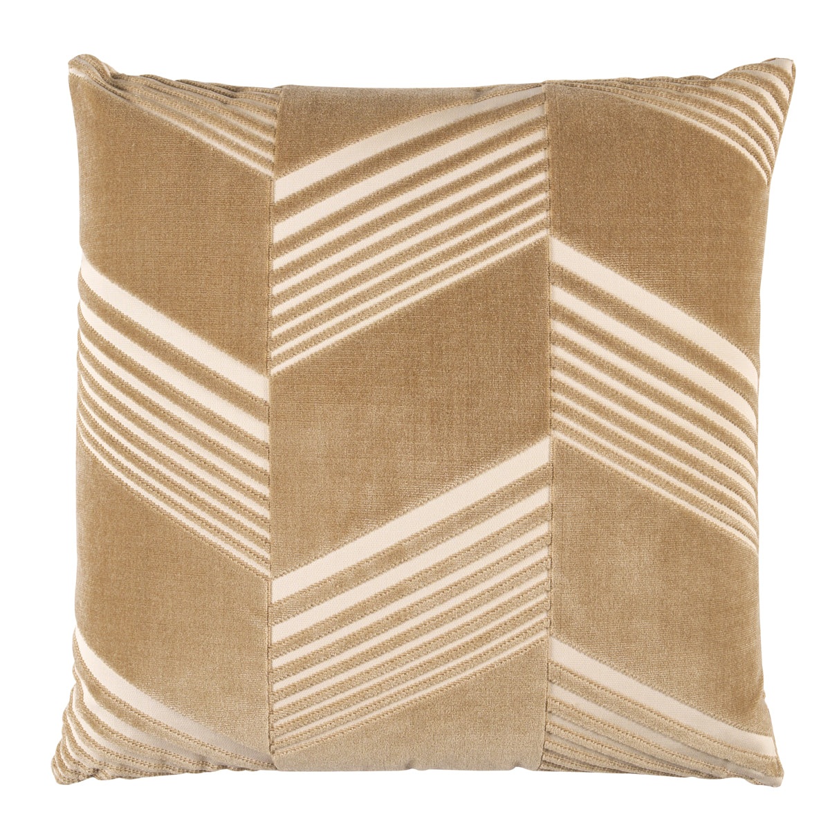 Purchase So8157604 | Jessie Cut Velvet Pillow, Sand - Schumacher Pillows