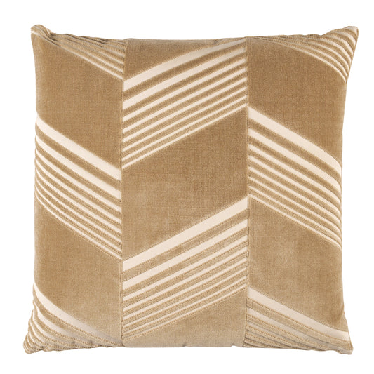 Purchase So8157604 | Jessie Cut Velvet Pillow, Sand - Schumacher Pillows