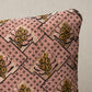 Purchase So8160012 | Blair Silk Épinglé Pillow, Wythe Rose - Schumacher Pillows