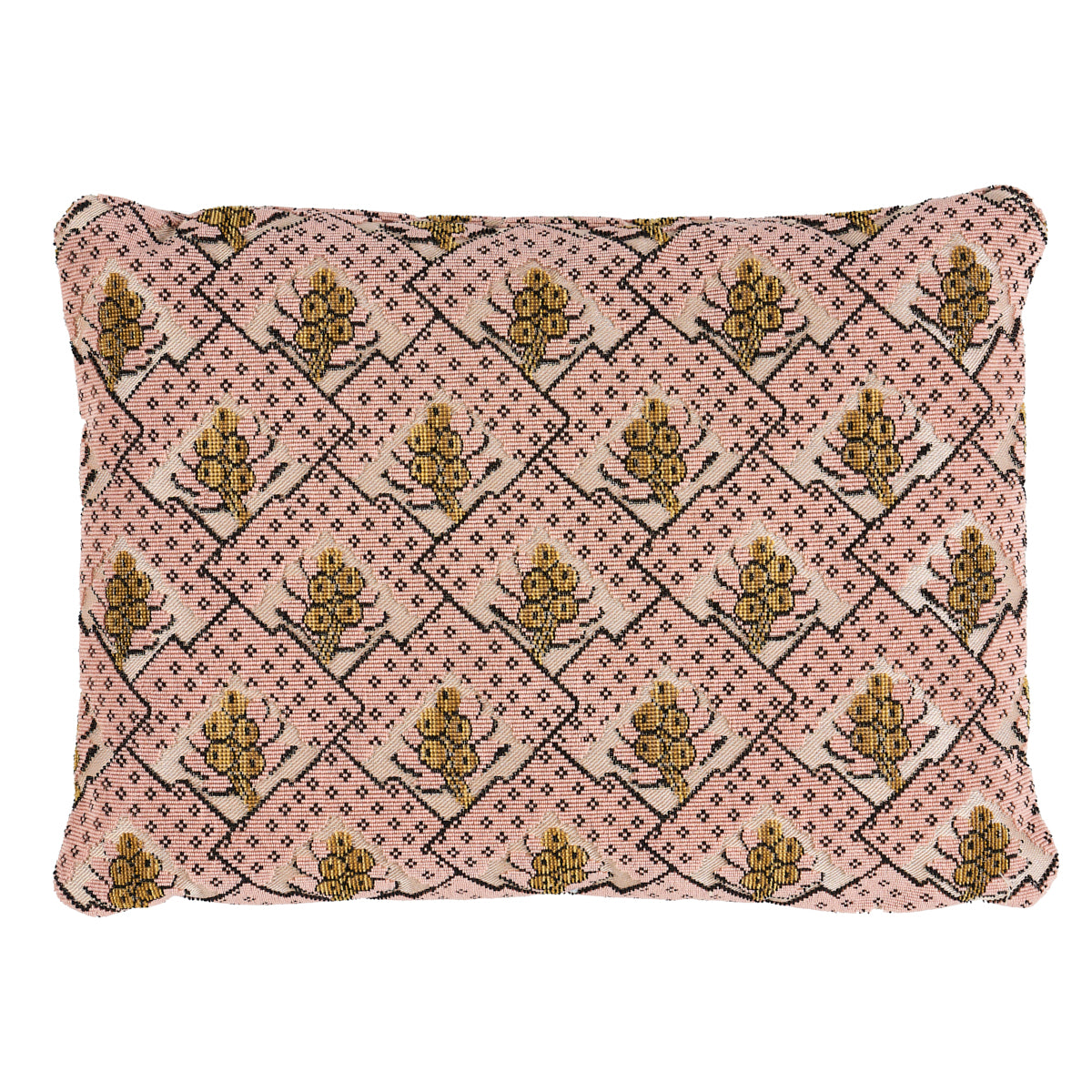 Purchase So8160012 | Blair Silk Épinglé Pillow, Wythe Rose - Schumacher Pillows