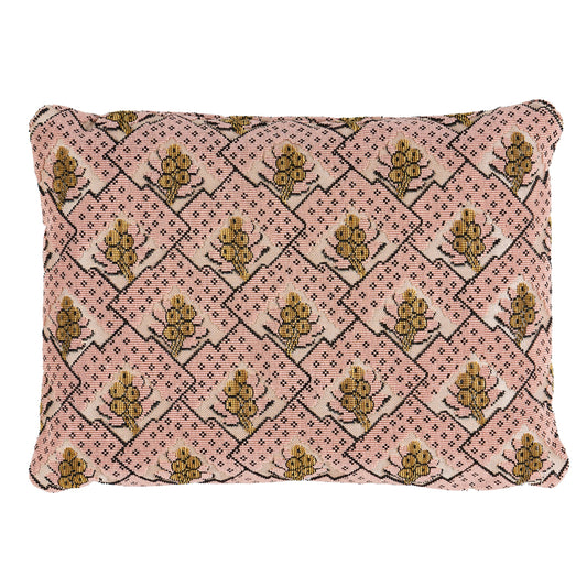 Purchase So8160012 | Blair Silk Épinglé Pillow, Wythe Rose - Schumacher Pillows
