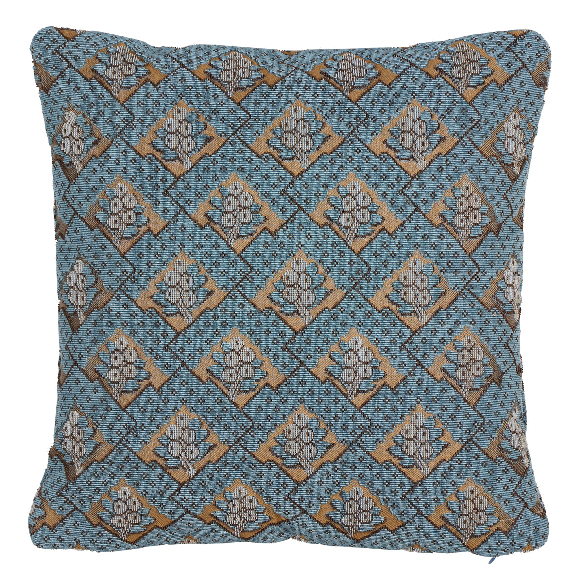 Purchase So8160204 | Blair Silk Épinglé Pillow, Worcester Blue - Schumacher Pillows