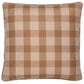Purchase So8161105 | Galt Wool Check Pillow, Coffee - Schumacher Pillows