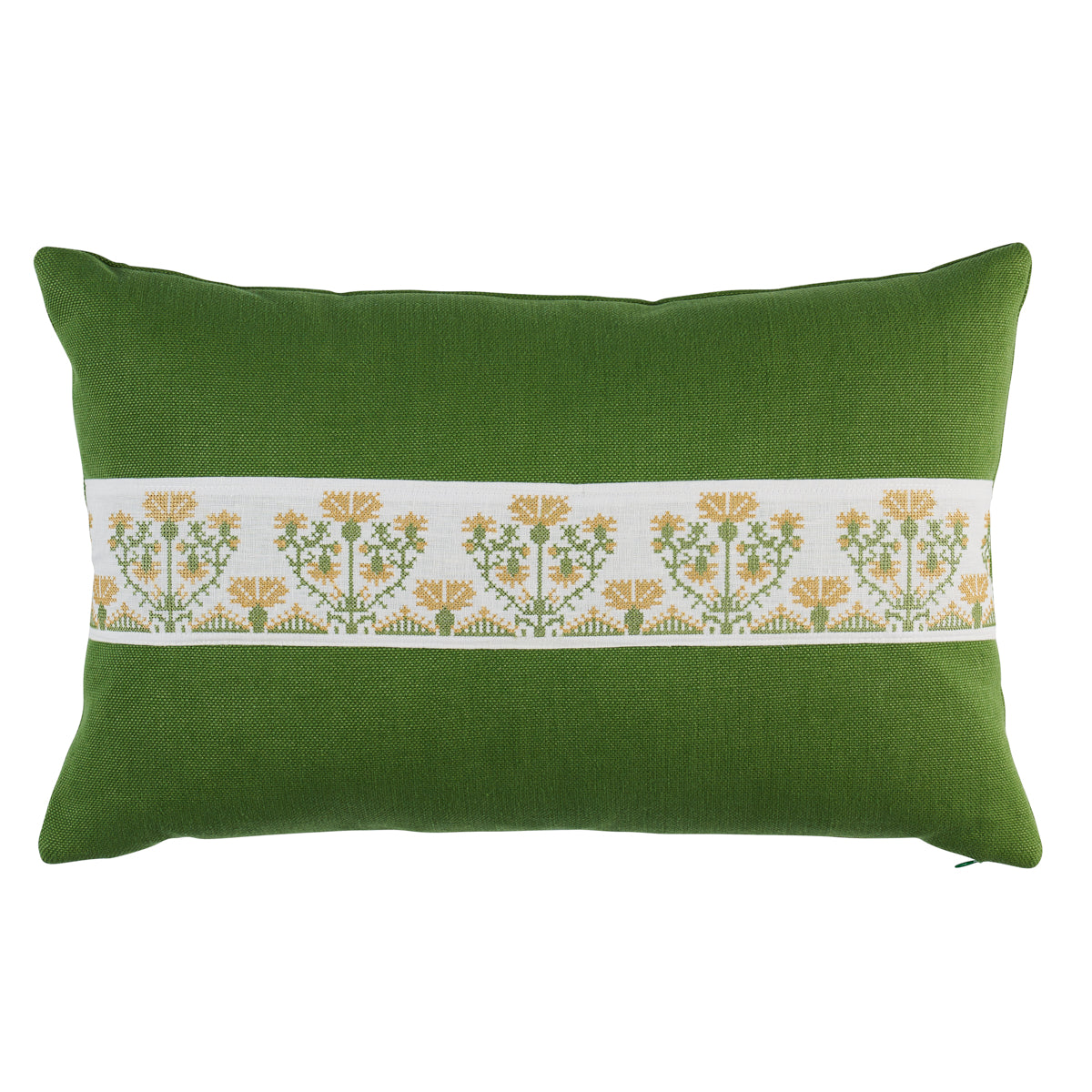 Purchase So8166317 | Custis Embroidery Pillow, Marigold - Schumacher Pillows