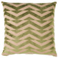 Purchase So8181205 | Broken Chevron Pillow, Olive On Khaki - Schumacher Pillows