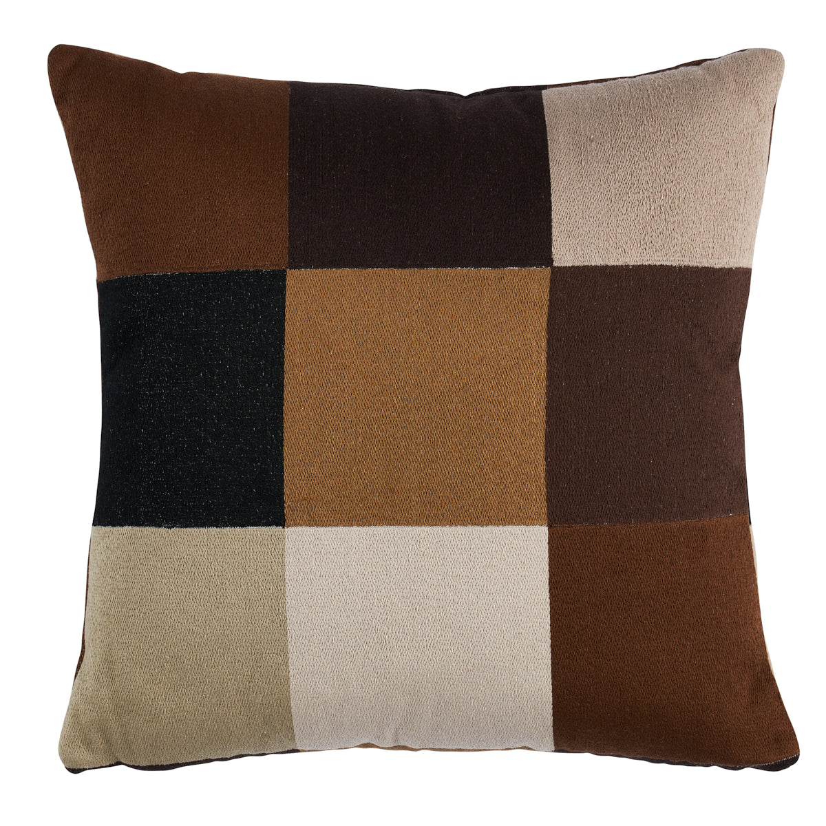 Purchase So8183339 | Embroidered Tile Pillow, Strong Neutral - Schumacher Pillows