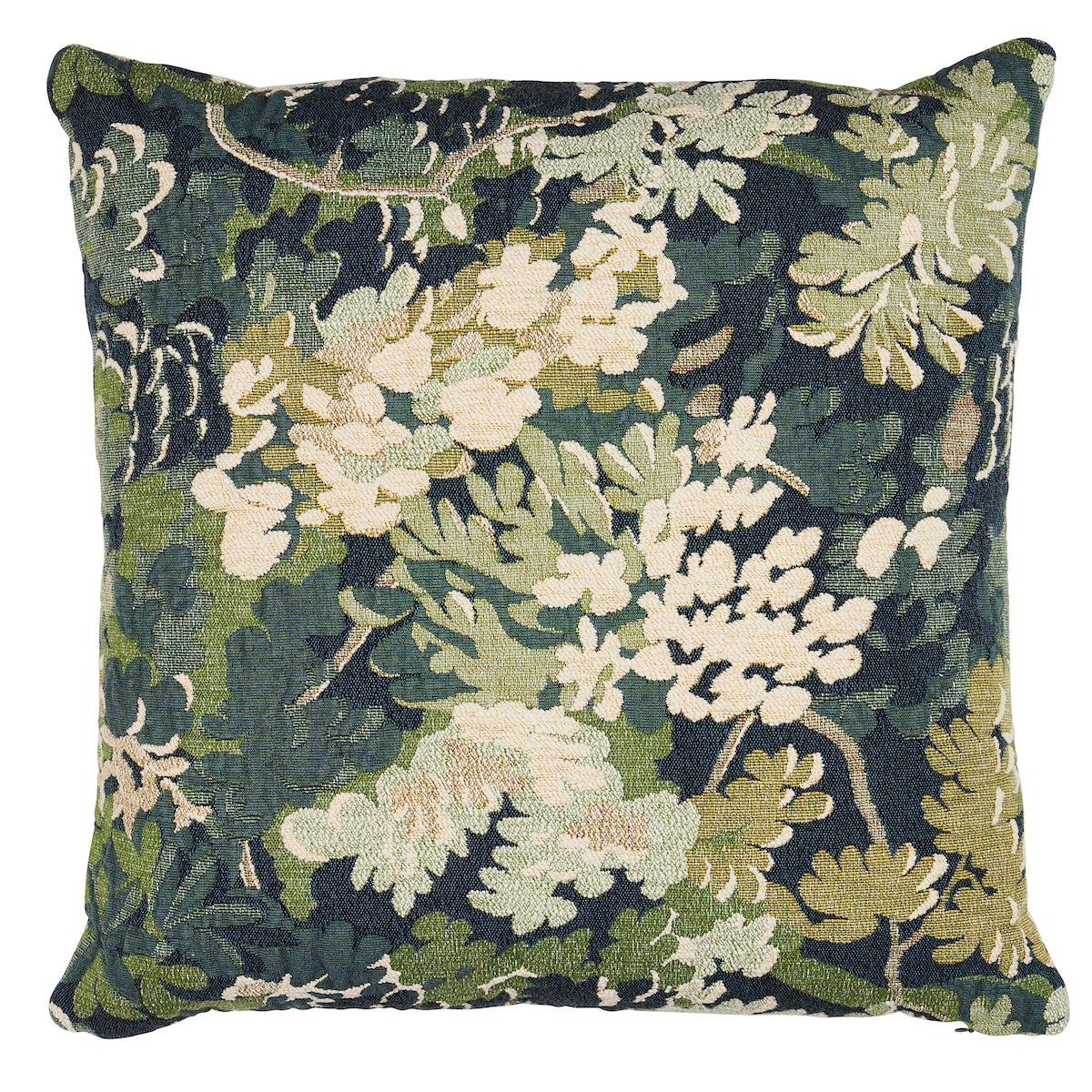 Purchase So8185004 | Verdure Tapestry Pillow, Peacock - Schumacher Pillows