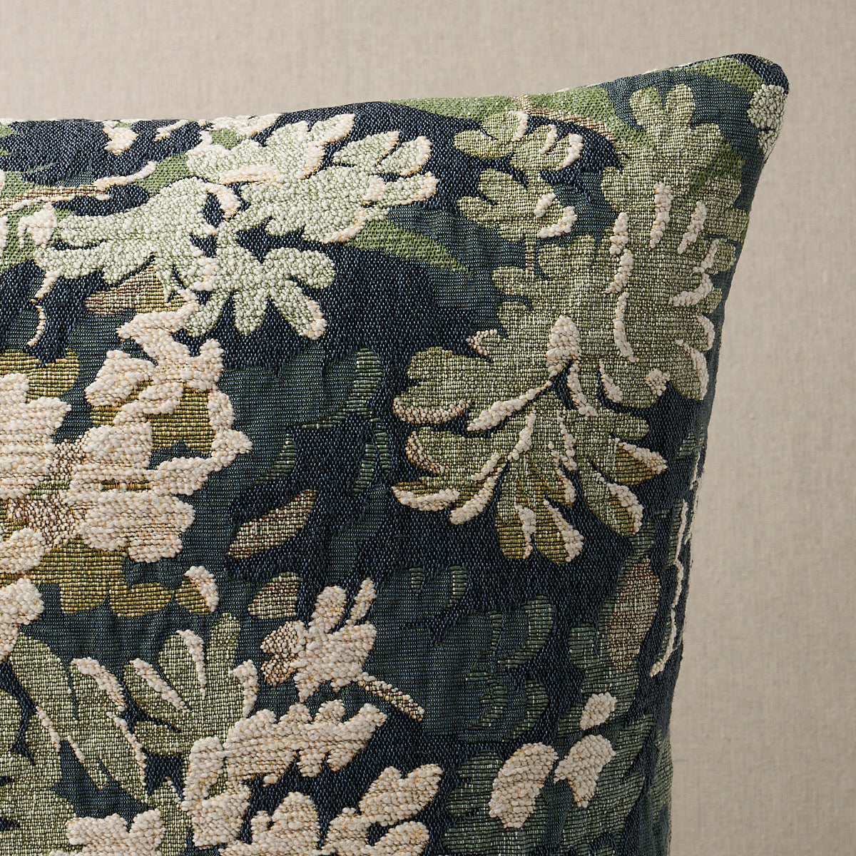 Purchase So8185005 | Verdure Tapestry Pillow, Peacock - Schumacher Pillows
