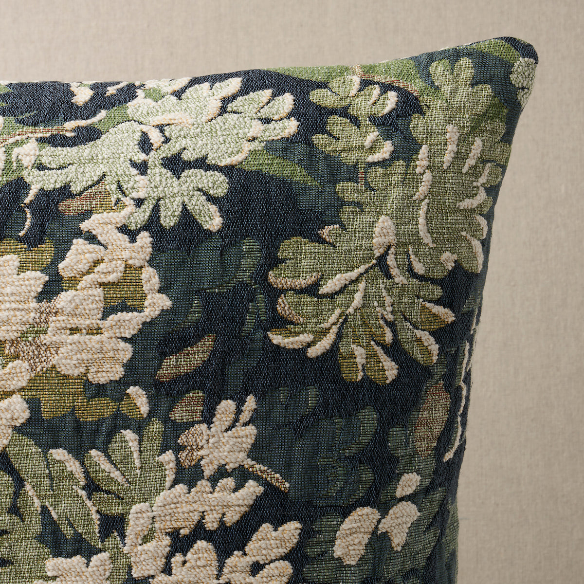 Purchase So8185006 | Verdure Tapestry Pillow, Peacock - Schumacher Pillows