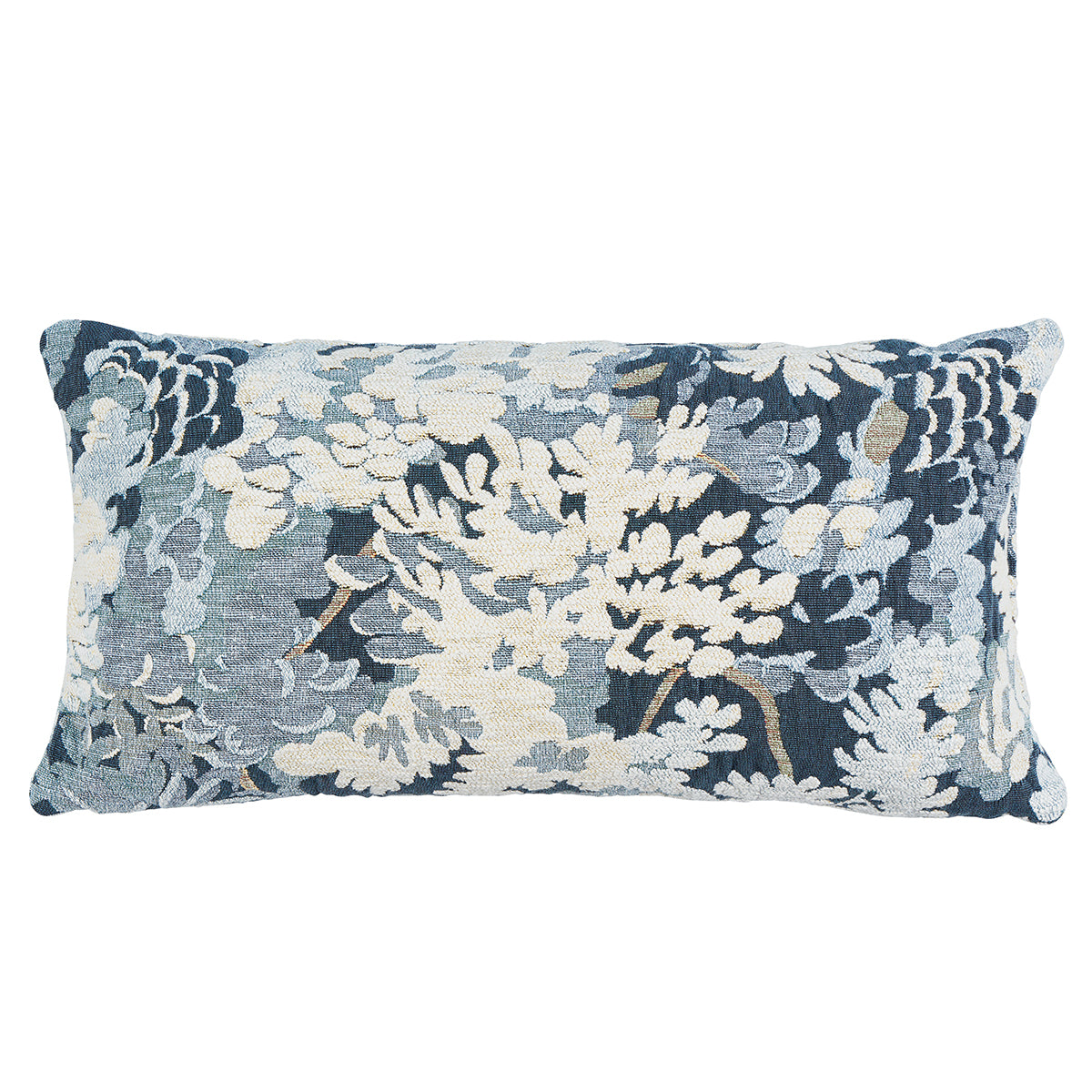 Purchase So8185118 | Verdure Tapestry Pillow, Blue - Schumacher Pillows