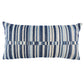 Purchase So8201018 | Tierra Stripe Pillow, Blue - Schumacher Pillows