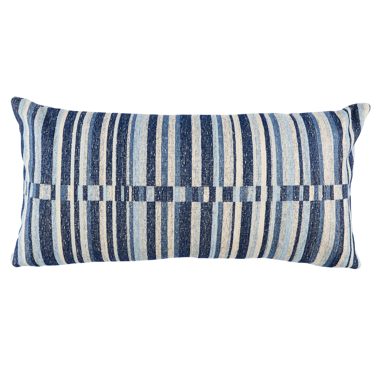 Purchase So8201018 | Tierra Stripe Pillow, Blue - Schumacher Pillows