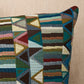 Purchase So8202004 | Bizantino Quilted Weave Pillow, Peacock - Schumacher Pillows