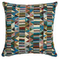 Purchase So8202006 | Bizantino Quilted Weave Pillow, Peacock - Schumacher Pillows