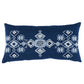 Purchase So8207018 | Nadira Embroidery Pillow, Indigo - Schumacher Pillows