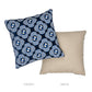 Purchase So8226005 | Le Moderne Cut Velvet Pillow, Cobalt - Schumacher Pillows