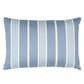 Purchase So8230115 | Hampton Stripe I/O Pillow, Pool - Schumacher Pillows