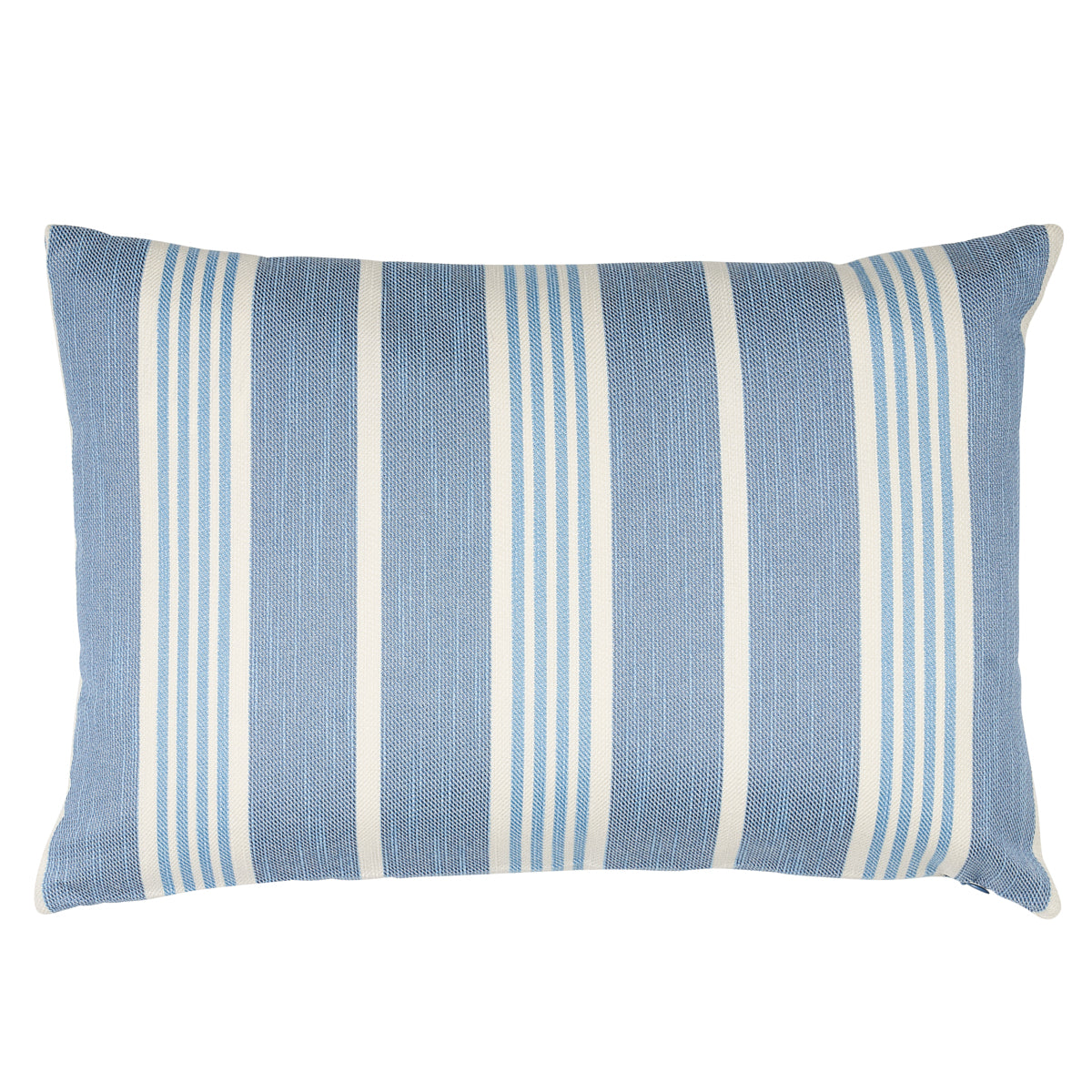 Purchase So8230115 | Hampton Stripe I/O Pillow, Pool - Schumacher Pillows
