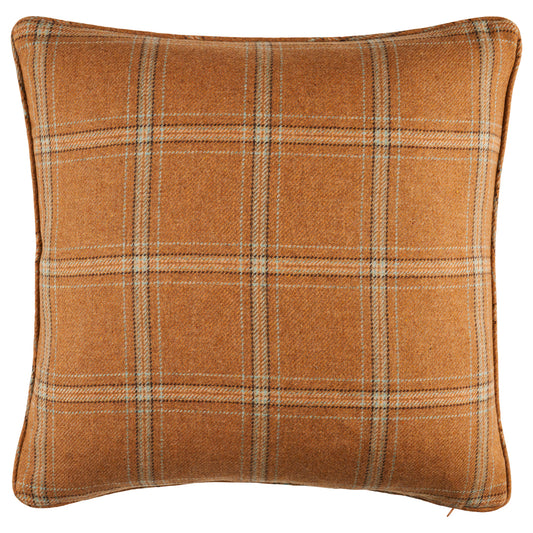 Purchase So8234105 | Blackburn Merino Plaid Pillow, Camel - Schumacher Pillows