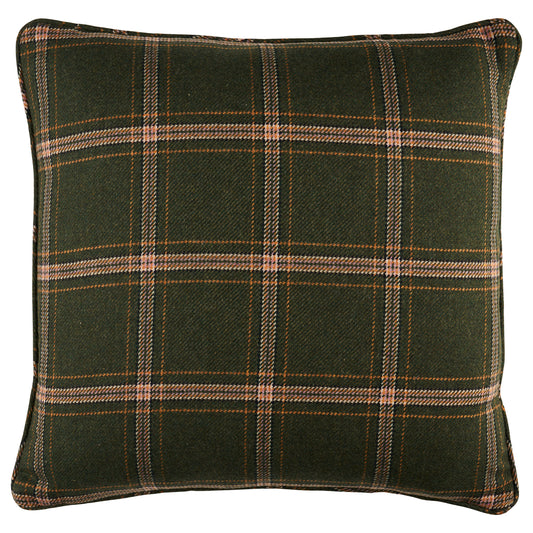 Purchase So8234305 | Blackburn Merino Plaid Pillow, Green - Schumacher Pillows