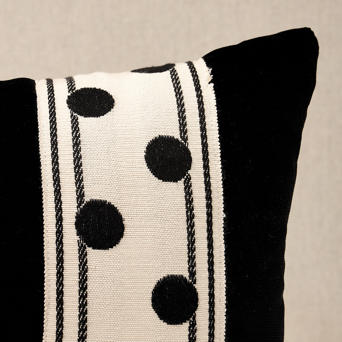 Purchase So8279018 | Bianca Pillow, Ivory Noir - Schumacher Pillows