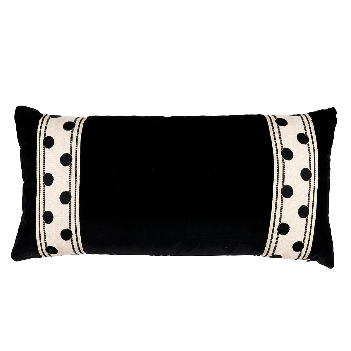 Purchase So8279018 | Bianca Pillow, Ivory Noir - Schumacher Pillows