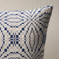 Purchase So8291105 | Francestown Coverlet Pillow, Navy - Schumacher Pillows