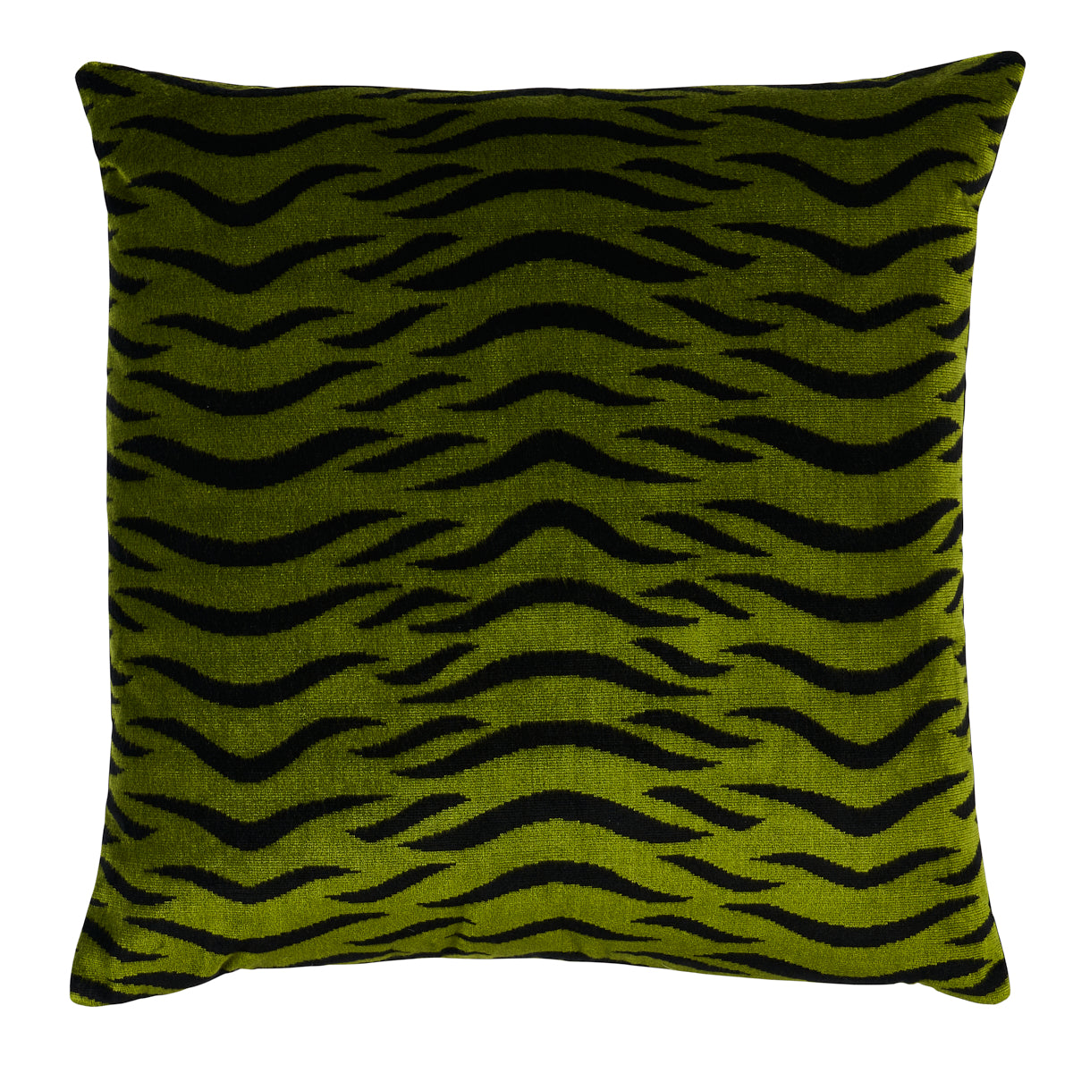 Purchase So8295206 | Sabi Tiger Velvet Pillow, Jungle - Schumacher Pillows