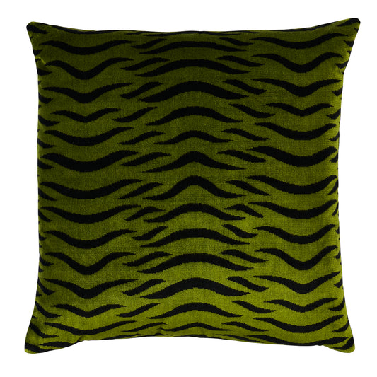 Purchase So8295206 | Sabi Tiger Velvet Pillow, Jungle - Schumacher Pillows