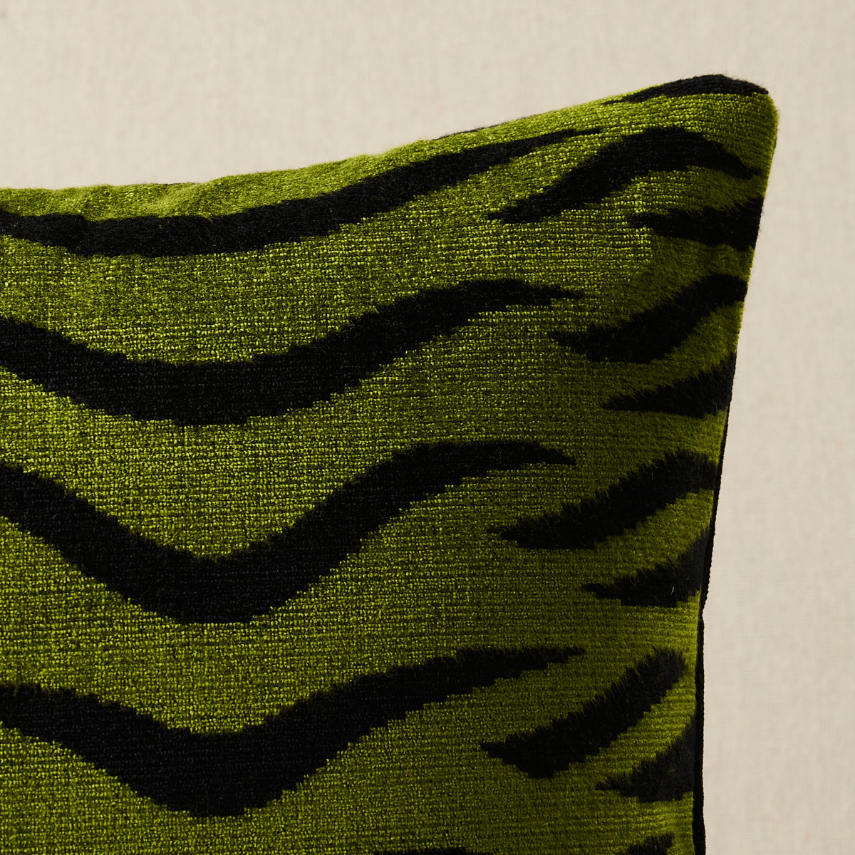 Purchase So8295218 | Sabi Tiger Velvet Pillow, Jungle - Schumacher Pillows