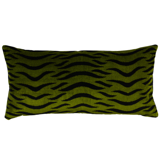 Purchase So8295218 | Sabi Tiger Velvet Pillow, Jungle - Schumacher Pillows