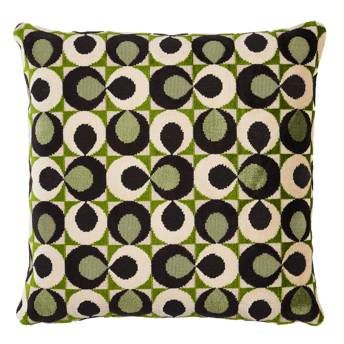 Purchase So8296103 | Eclipse Velvet Pillow, Spruce - Schumacher Pillows