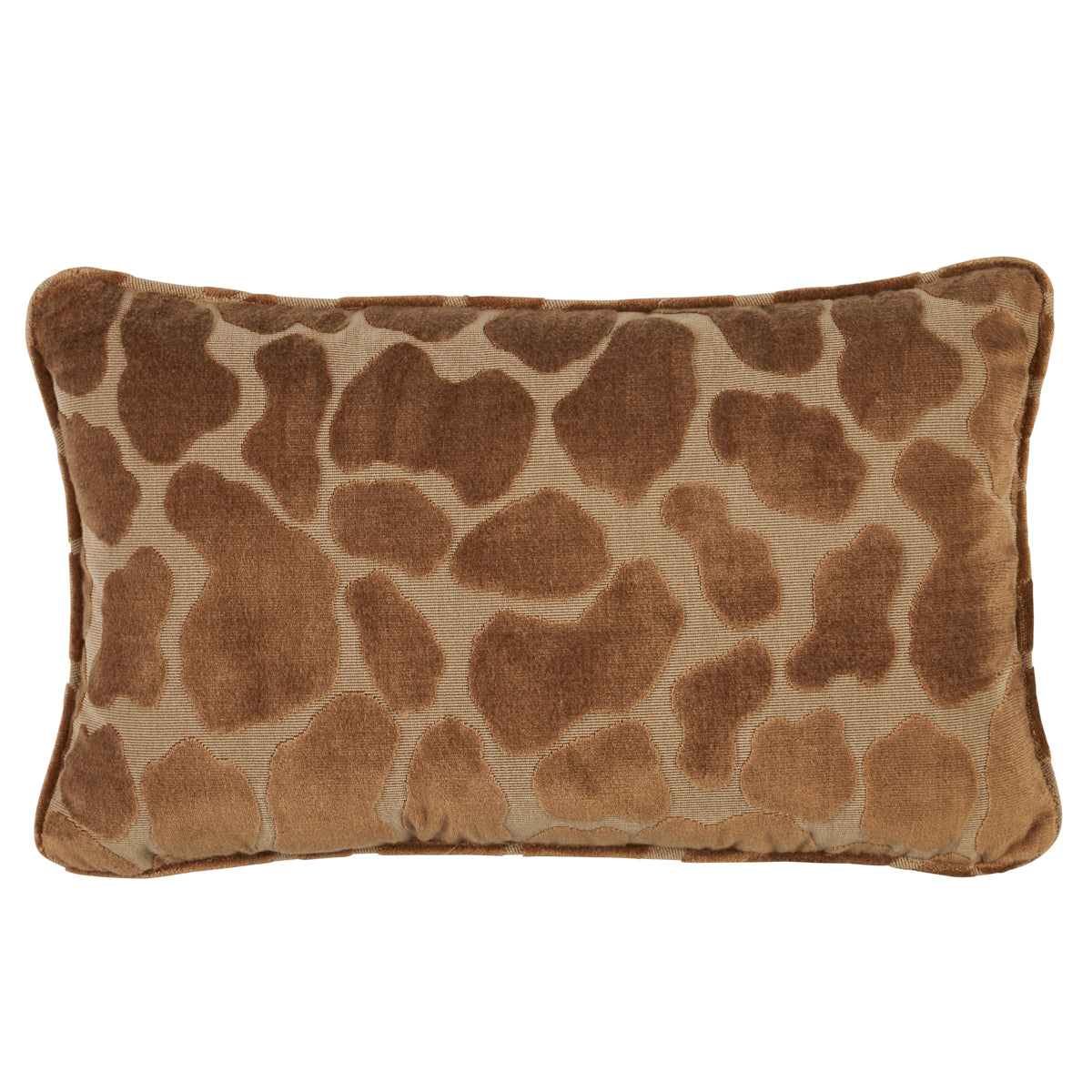 Purchase So8297014 | Giraffe Velvet Pillow, Safari - Schumacher Pillows